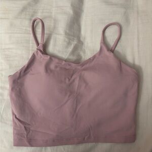 Mauve Work Out Top